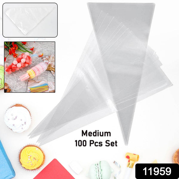 Disposable Piping Bags (100 Pcs Set / Medium) - dailyneed.life
