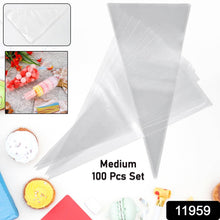 Disposable Piping Bags (100 Pcs Set / Medium) - dailyneed.life