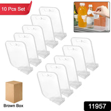 Plastic Storage Baskets Space allocator, Refrigerator Organizer Bins partition Clip (10 Pcs Set) - dailyneed.life