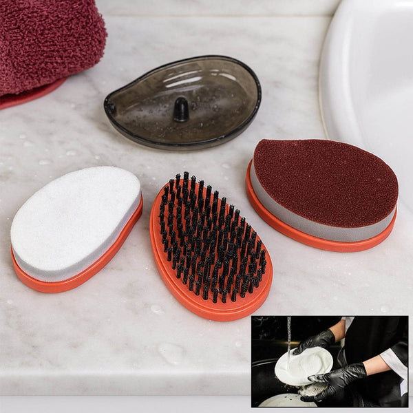 Plastic Wet and Dry Brush for home (Multicolor, 3 Units) - dailyneed.life
