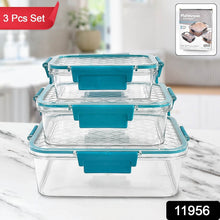 Multipurpose Plastic Containers / Lunch Boxes (3 Pcs Set / 1500, 750, 350 ML Approx) - dailyneed.life