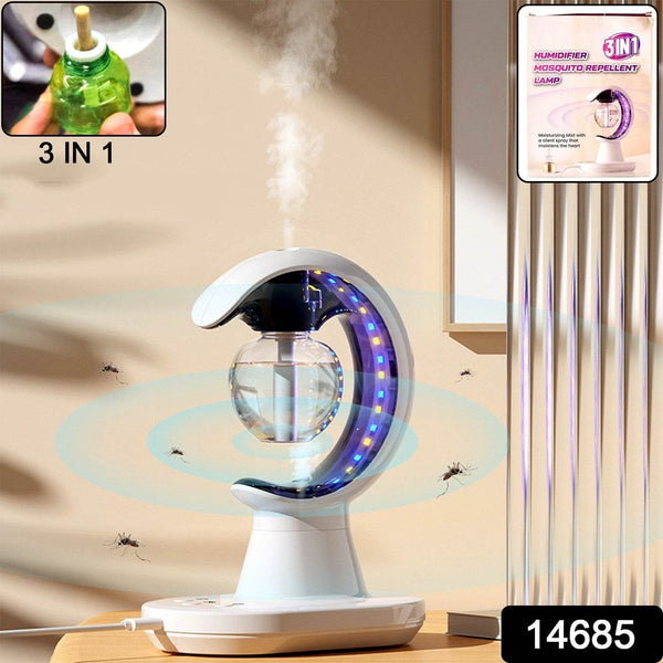 3-in-1 LED Lamp with Humidifier and Mosquito Repellent (1 Pc) - dailyneed.life