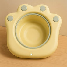 Folding washbasin Folding Wash Basin Household Plastic Portable Laundry Basin Bathroom Foot-washing Basin Cute cartoon wash basin foot wash basin-Pink color Folding basin - dailyneed.life