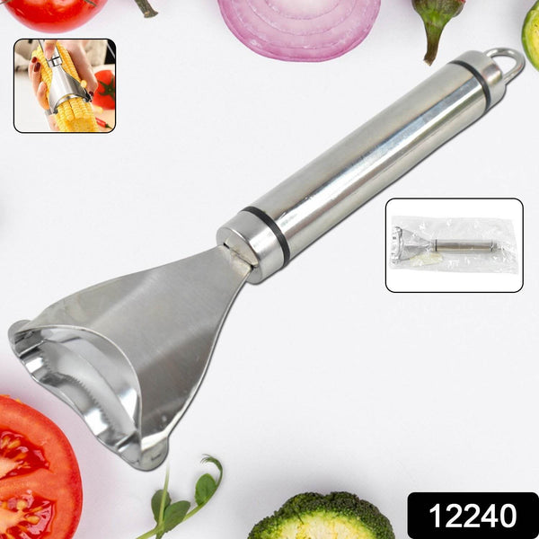 Stainless Steel Corn Peeler Con Cob Remover Cutter (1 Pc) - dailyneed.life