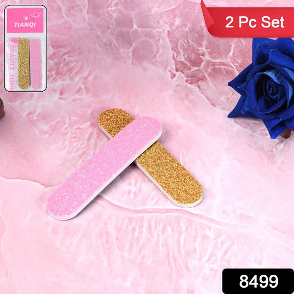 Professional Nail Filer Double Sided For Nail Shaper Nail File (9 cm / 2 Pc Set) - dailyneed.life