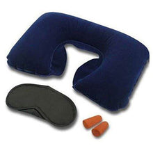 3in1 Air Travel Kit with Pillow, Ear Buds & Eye Mask - dailyneed.life