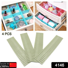 Adjustable Drawer Dividers (4 Pc Set): Organize Cabinets & Closets - dailyneed.life