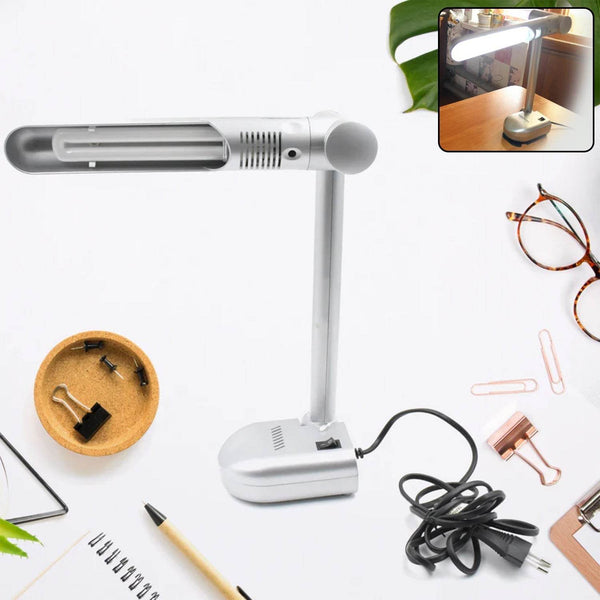 Multifunctional LED Desk Lamp Dimmable Office Lamp Children’s Student Desk Lamp Reading Lamp White Eye-Caring Desk Light, Energy Saving Desk Lamp Table Lamp - Study Desk Lamp (1 Pc) - dailyneed.life
