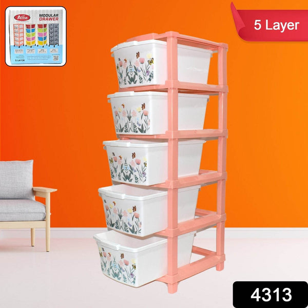 Plastic Smart Wonder Drawer Home Storage & Organization (5 Layer / 1 Pc) - dailyneed.life