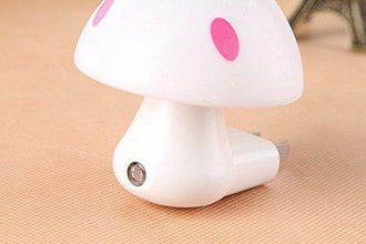 Automatic Night Sensor Mushroom Lamp (0.2 watt, Multicolour) - dailyneed.life