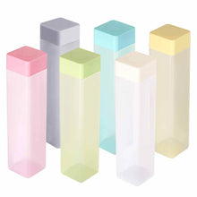 Large Capacity Plastic Water Bottle | Set of 6 | Square Water Bottle (940ml each) - dailyneed.life