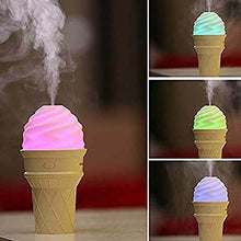 Ice Cream Design LED Humidifier for Freshening Air & Fragrance (Multicoloured) - dailyneed.life