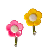 Plastic Self-Adhesive Flower Shape Hooks (Pack of 5) - dailyneed.life