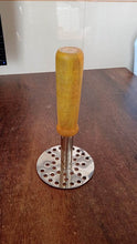 High Grade Stainless Steel Potato Masher Paubhaji / Pav Bhaji Masher with Wooden handle (1 Pc) - dailyneed.life