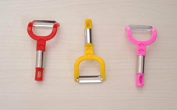 Fruit Peeler Vegetable Peel Removal Tool, Peeler Julienne Peeler Serrated Peeler for Carrots Apples Potatoes and All Types of Vegetable and Fruit Multi-Used Skin Slicer Shredder (12 Pc Set) - dailyneed.life