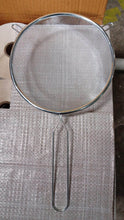 Big Mesh Strainer With Handle Stainless Steel Oil Straine, Mesh Sieve Strainer(1 Pc) - dailyneed.life