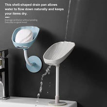 Soap Dish Wall Mounted Soap Dish No-Drilling Soap Holder Self Draining Waterfall Soap Tray Bar Soap Holder for Shower / Bathroom Soap Holder for Shower Adjustable Removable Soap Holder - dailyneed.life