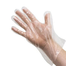 Plastic Transparent Disposable Clear Gloves (White) (100Pc) - dailyneed.life