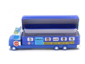 Double Decker Magic Truck Compass Multi Level Metal Truck Compass Pencil Case with Movable Wheels & Sharpener (Mix Design) - dailyneed.life