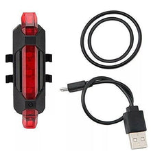 Rechargeable Bicycle Front Waterproof LED Light (Red) - dailyneed.life