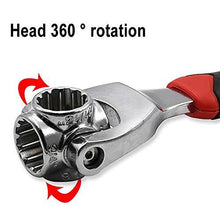 48 in 1 wrench Swivel Head Multi Tool Spanner Tools Socket Works with Spline Bolts Multi function Universal Furniture Car Repair - dailyneed.life