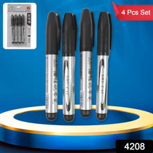 Black Marker used in all kinds of school, college (4 Pcs Set) - dailyneed.life