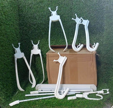 Cloth Hanger 6 in 1 Multi-Layer Hanging Mass Pants Rack Stainless Steel Pants Hangers Folding Storage Rack Space Saver Storage for Trousers Scarf Tie Belt - dailyneed.life