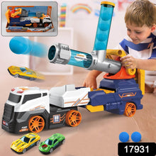 Large Truck Toys Include 2 Racing Cars+4 Ball, with Light & Sounds (Battery Not Included) - dailyneed.life