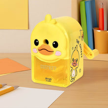 Plastic Cutest Duck Pencil Sharpener (1 Pc) - dailyneed.life