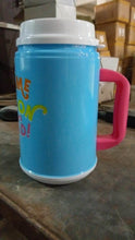 Insulated Mug with Lid Handle Flexible Straw with Cap (709 ML) - dailyneed.life