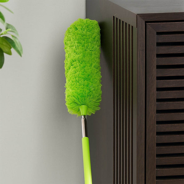 Adjustable Long Handle, Microfiber Duster for Cleaning, Microfiber Hand Duster Washable Microfiber Cleaning Tool Extendable Dusters for Cleaning Office, Car, Computer, Air Condition, Washable Duster - dailyneed.life