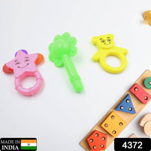 New Born Babies with Attractive Colors and Khanjari Rattle, Musical Gallery Khanjari Musical Instrument Toy Baby Play Toy Fun Return Gift for Kids Birthday (3 Pc Set) - dailyneed.life