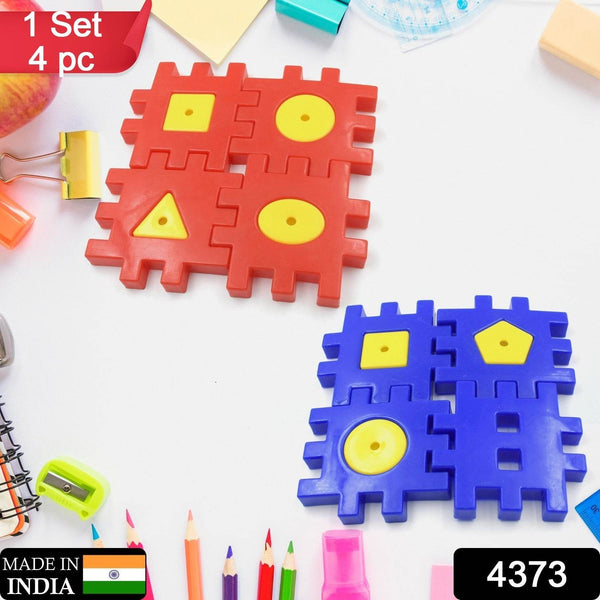 Colorful Digital Building Blocks Set - Educational Toys for Kids Aged 3-12, 4 Pc Set for Boys & Girls - dailyneed.life