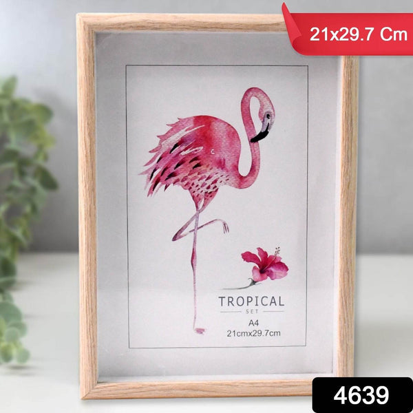 Creative Solid Wooden Photo Frame (21cmx29.7cm / 1Pc) - dailyneed.life