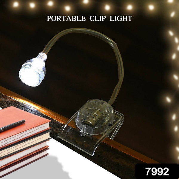 Clip light Portable Clip Light Transparent Clip light Outdoor & indoor Use - dailyneed.life