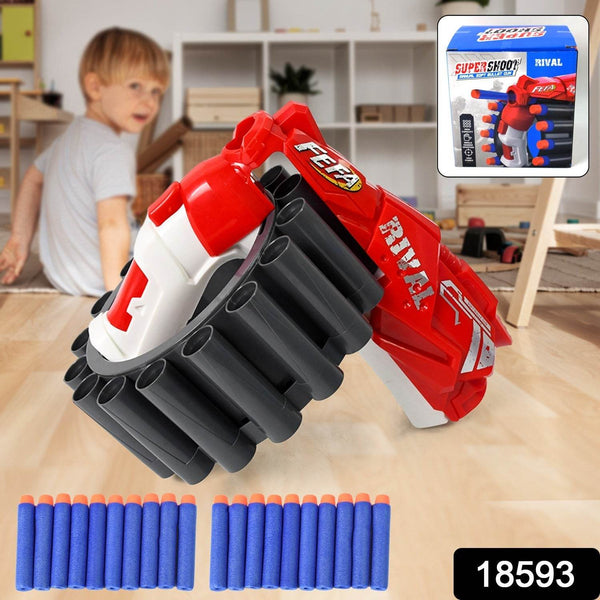 Amazing Toy Gun, Gun for Children, 20 Soft Bullets (1 Set) - dailyneed.life