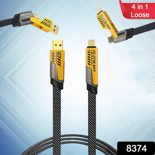 4 in 1 Fast Charging Cable (1 Pc / Loose) - dailyneed.life
