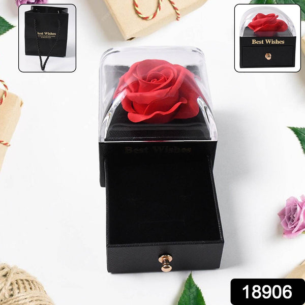 Preserved Eternal Rose Flower Gift Box Drawer (1 Pc) - dailyneed.life