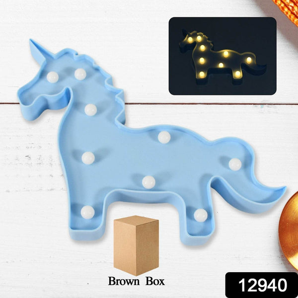 3D LED Night Light Table Lamp for Party Birthday Wedding Atmosphere, Battery Operated Decorative Light Nursery Lamp for Bedroom and Wall Decoration For Children Bedroom Wall, Light (1 Pc / Battery Not Included) - dailyneed.life