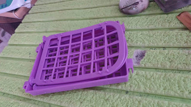 2Layer Foldable Plastic Small Storage Shelf / Rack (1 Pc / Mix Color) - dailyneed.life