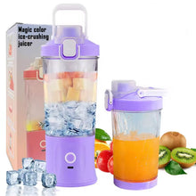 Eletric Crusher Juicer With Multicolor Light, 8 Blades (600 ML / Multicolor) - dailyneed.life