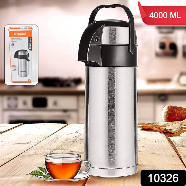 Beverage Dispenser Stainless Steel for Serving Tea and Coffee, Thermos steel (4000 ML) - dailyneed.life