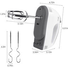 Compact Hand Electric Mixer / Blender for Whipping / Mixing with Attachments - dailyneed.life