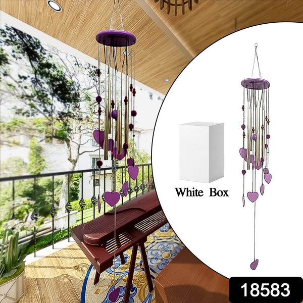 Smiley and Hearts Love Wind Chime (1 Pc) - dailyneed.life