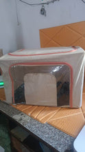 Zippered Closet Storage Box with Lid, With Window (Mix Design & Size / 1 Pc) - dailyneed.life