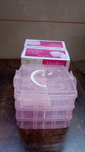 Versatile 18-Grid 3-Layer Transparent Plastic Organizer Box with Adjustable Dividers for Jewelry & Fishing Hooks - dailyneed.life