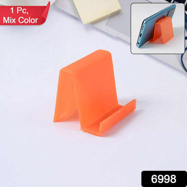 Durable Plastic Mobile Phone Stand with Angled Support (1 Pc / Mix Color) - dailyneed.life