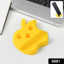 Multi-Functional Apple-Shaped Plastic Mobile Stand with Pen Holder (1 Pc / Mix Color) - dailyneed.life