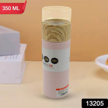 Steel Water Bottle With Glass Lid (350 ML) - dailyneed.life