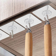 Multipurpose Strong Small Stainless Steel Adhesive Wall Hooks - dailyneed.life